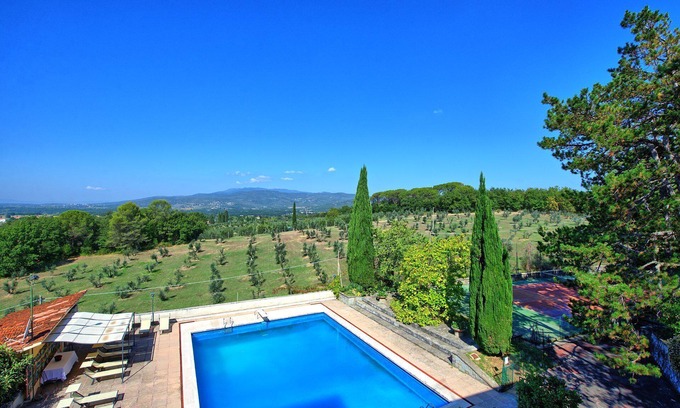 Ponte Buriano Villa | Villa en Patrignone con 6 habitaciones, capacidad 12