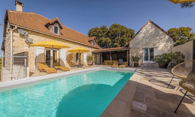 Reilhaguet Casa | Villa Découverte, casa de lujo con piscina privada.