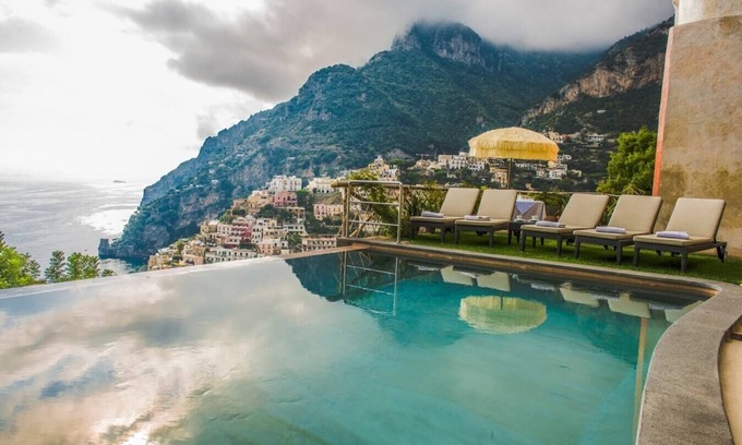 Montepertuso Villa | Villa D'oro (28 Guests) - Unique private villa with pool and sea views