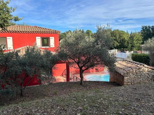 Saint-Julien-de-Peyrolas Casa | Villa des Oliviers avec piscine privée - 5min des Gorges Ardeche