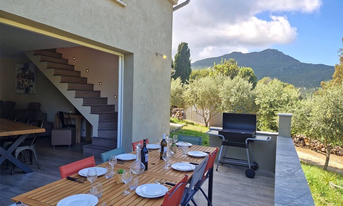 Barbaggio Casa | Villa de Standing Spacieuse et Confortable Entre Saint-florent et Bastia