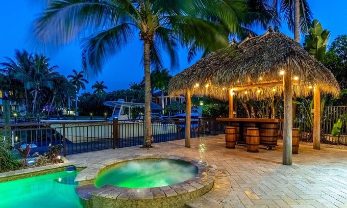 Nurmi Isles Casa | Villa Deja Blue Ft Lauderdale, Waterfront Luxury home walk to beach Ocean access