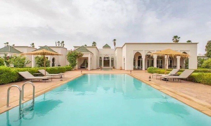 Sidi Abdallah Ghiat Villa | Villa des Arts sans vis à vis vue Atlas