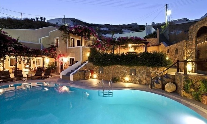 Santorini Villa | Villa de lujo tradicional