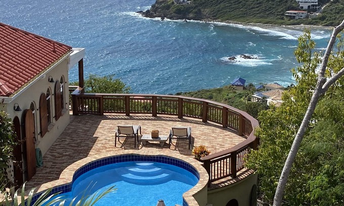 Monte Villa | Villa DiCroce St John USVI has solar and Tesla wall batteries!!