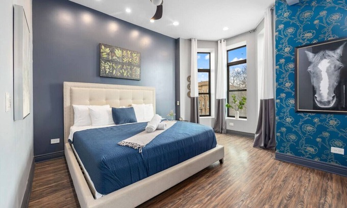 Bronzeville Cama Y Desayuno | Villa Dubois Guest House Room 1