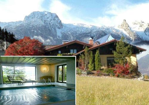 Abtenau Apartamento | Villa Edelweiss - 3 to 6 Guests - private use of indoor pool, sauna and garden terrace