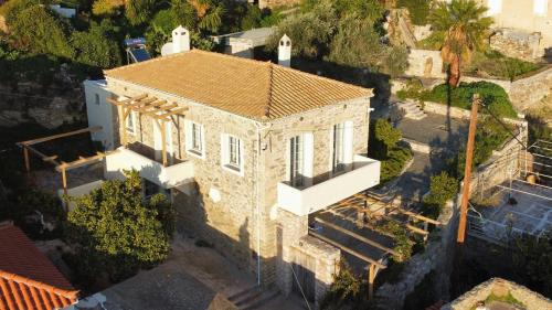 Papadhianika Apartamento | Villa Elika - venezianische Villa - komplettes EG - Meerblick