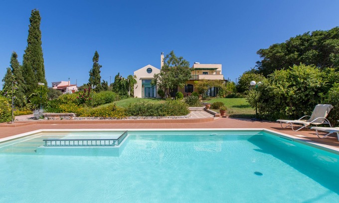 Chorafakia Villa | Villa Ellie, premium Residencia para relajarse vacaciones !!!