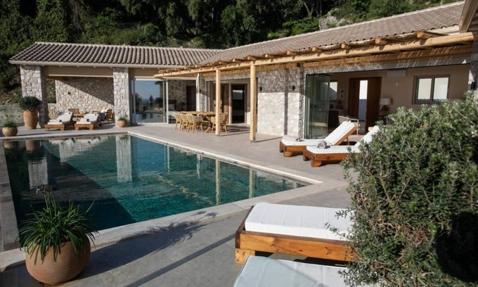 Parga Villa | Villa Elysium Parga Propiedad independiente de lujo en terreno privado