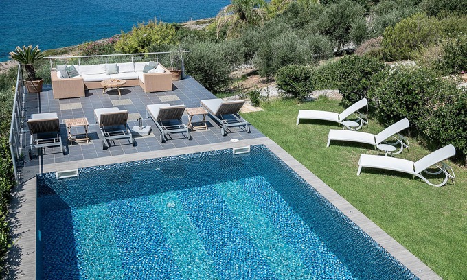 Chorafakia Villa | Villa Emilia con vistas al mar