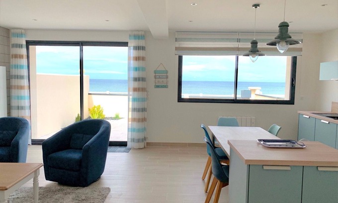 Lion-sur-Mer Casa | Villa Evasion frente al mar