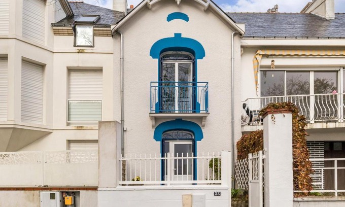 Saint-Nazaire Casa | Villa face à la mer avec terrasse privative, confort moderne, Wi-Fi gratuit à Saint-Nazaire - FR-1-306-1260