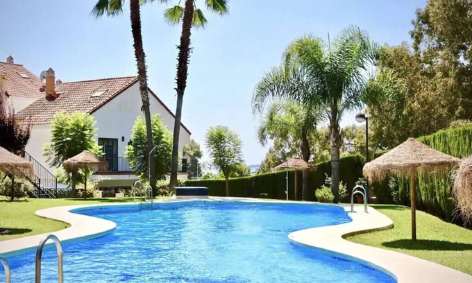 Benalmadena Costa Chalet De Esquí | Chalet frente al mar | Benalmádena | Piscina