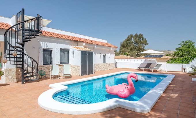 Llano de los Pastores Villa | Villa 'Finca Boubou' con vistas a la montaña, Wi-Fi y aire acondicionado