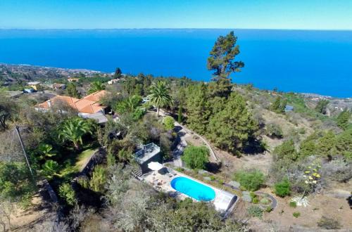 El Jesus Casa | Villa Finca Tijarafe mit beheiztem, abdeckbarem Pool