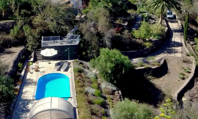 El Jesus Villa | Villa Finca Tijaerafe con piscina climatizada