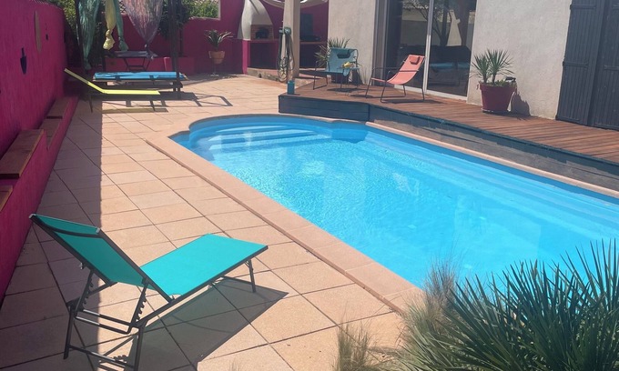 Le Puyricard Villa | Villa "fleur de sel", piscina privada, Cassis a 20min, cocina de verano, wifi, estacionamiento.