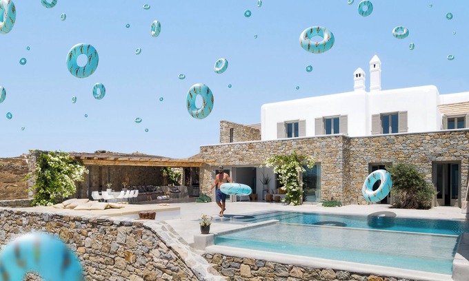 Faros Armenistis Villa | Villa Fleur de Sel Mykonos