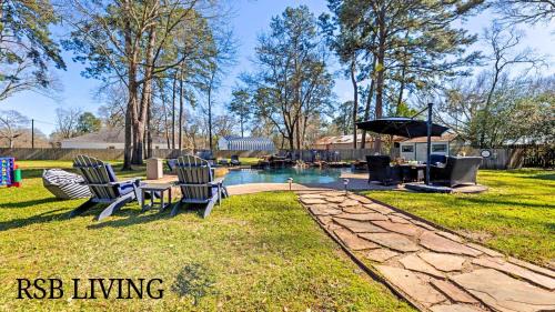 Tomball Casa | Villa for 50 ppl-Heated Pool & Private Cinema