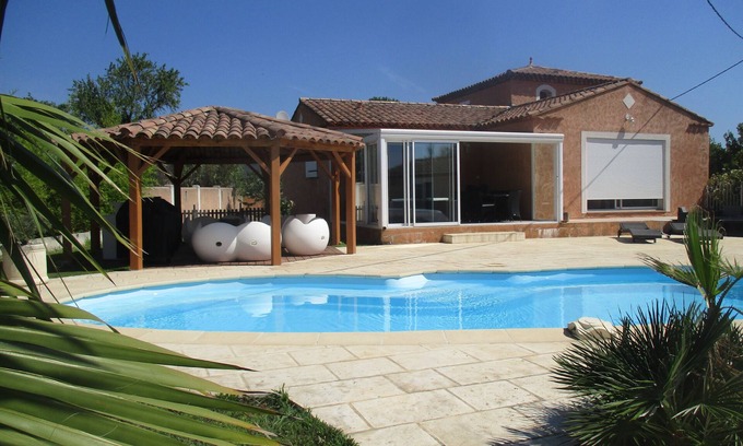 La Crau Casa | Villa 8 personas cerca del mar con piscina, sauna, tenis de mesa, futbolín .....