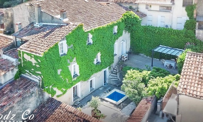 Saint-Martin-de-Castillon Cama Y Desayuno | Village house with a view
