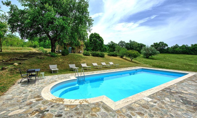 San Casciano dei Bagni Villa | Villa en San Casciano Dei Bagni con 3 habitaciones, capacidad 6