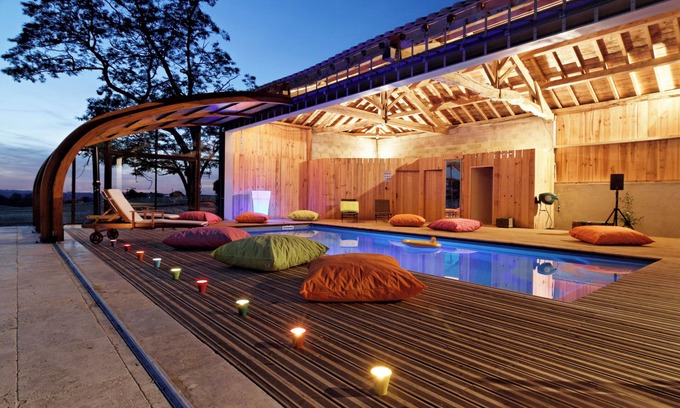 Lussan Casa | Villa Gasconne - Air-conditioned and heated pool