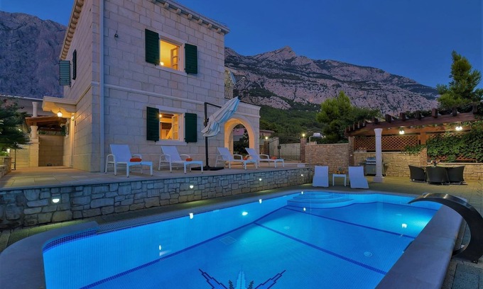 Zelenka Villa | Villa Goran mit Pool