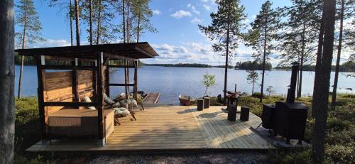 Posio Chalet De Esquí | Villa Hilda, cottage by the lake
