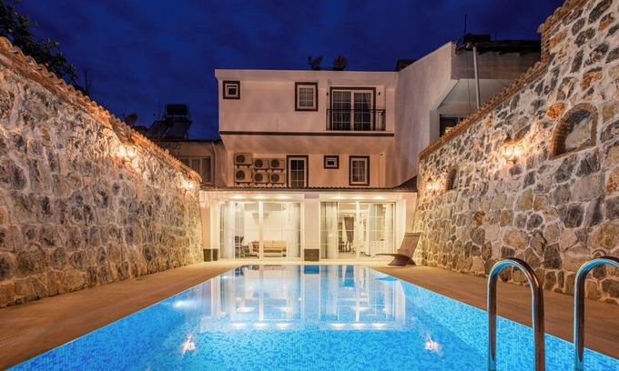 Fethiye City Center Alquiler De Eote | Villa Hüs-Villa with private pool and sea view in a central location