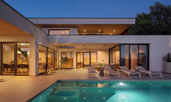 Rabac Villa | Villa Immortella, GreenTree - 6 persons, 3 bedroom luxury villa with seaview