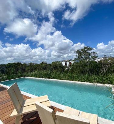 Zama Apartamento | Villa in Aldea zama with private pool-transportation included!