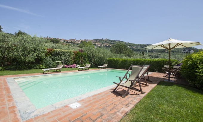 Cortona Villa | Villa en Cortona con 7 habitaciones, capacidad 13