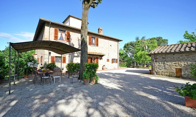 Monsigliolo Villa | Villa en Cortona con piscina y vistas