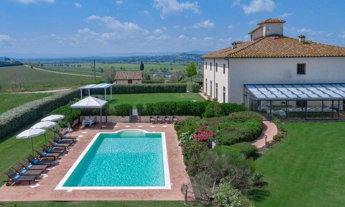 Le Piazze Villa | Villa en Fattoria con 9 habitaciones, capacidad 18