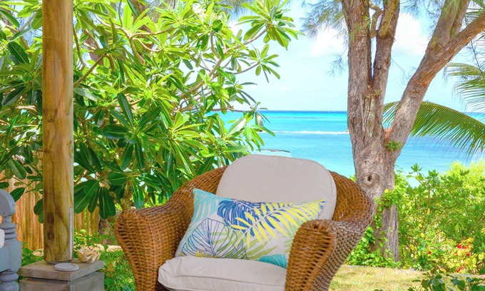 Pointe aux Canonniers Villa | Villa in Grand Baie- directly on the beach, free wifi