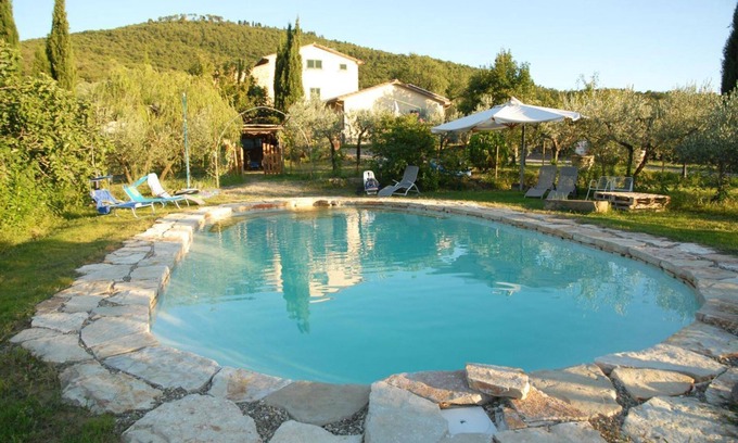 Cortona Villa | Villa en Il Castagno con 4 habitaciones, capacidad 10