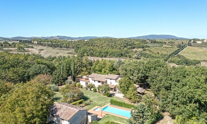 Colle di Val d'Elsa Villa | Villa en Le Grazie con 7 habitaciones, capacidad 14
