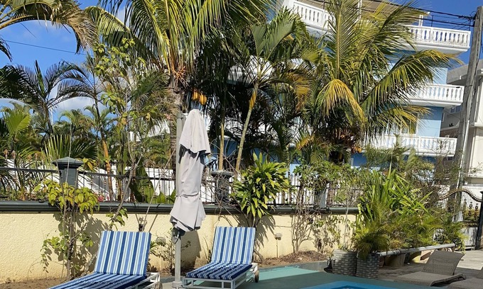 Pointe aux Canonniers Casa | Villa en Mont Choisy 5 habitaciones con piscina privada a 5 minutos de la playa