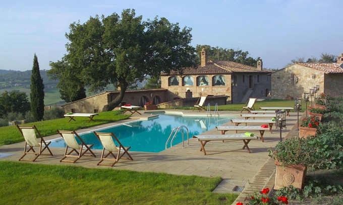 Pienza Villa | Villa en Monticchiello con 7 habitaciones, capacidad 14