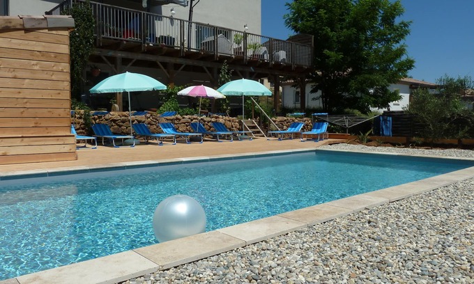 Joyeuse Villa | VILLA Ardèche Sur - Joyeuse.
