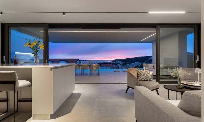 Hvar Villa | Villa Infinity Residence infinity pool, sea view