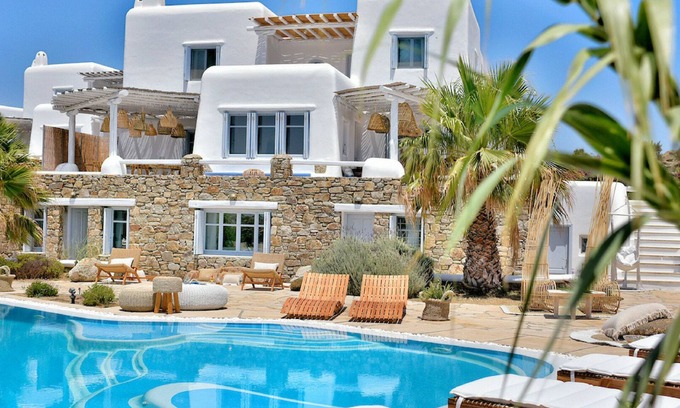 Platis Gialos Villa | Villa Ioli Sea View Piscina Privada