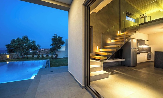 Agia Marina Villa | Villa Iskios I Amazing Seaview & 700m to the beach