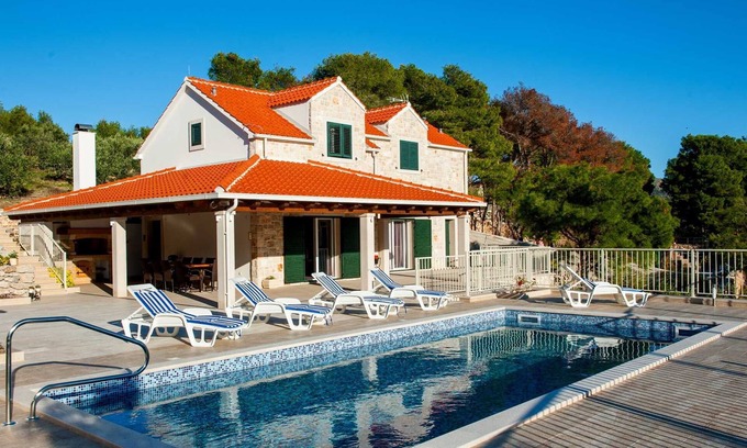 Milna Villa | Villa Island Star with Pool
