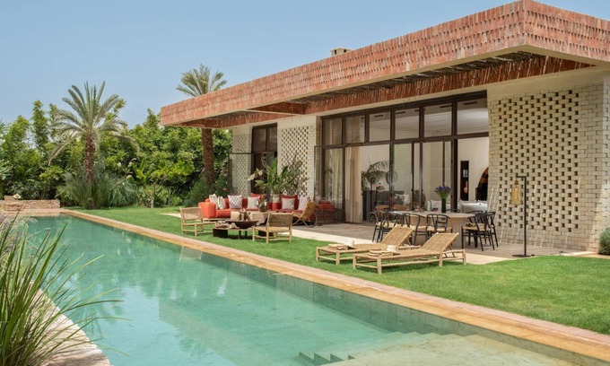 Palmeraie Villa | Villa Issil - Cinco Habitaciones Villa, Capacidad 8