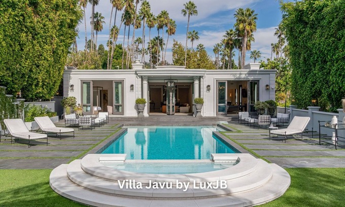 Trousdale Estates Villa | Villa Javu by LuxJB🥇Luxury Hollywood Hills Mansion with Gorgeous Views