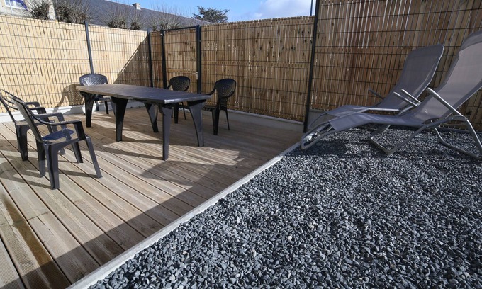 Asnelles Apartamento | Villa Joséphine, Appt 2-4 Personnes, Bord de Mer, à Asnelles, à 300m de la Plage