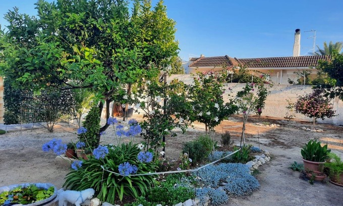San Pietro in Bevagna Villa | Casa de vacaciones con jardín, San Pietro in Bevaga, cerca del mar y el río Chidro